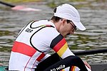 Jonas Wiesen (Steuermann) bei der WM in Racice