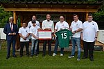 Scheckübergabe SV Braubach "Kick for Help"