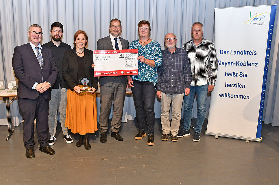 Sportmedaille und Ehrungen bei "Sport in MYK"