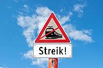 Symbolbild Bahnstreik