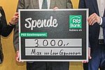 Spendenscheck MINT-Tagung Koblenz