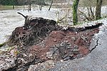 Baumsturz zerstört Radweg in Altwied