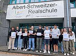 Schüler der Albert-Schweitzer-Realschule-plus engagieren sich am landesweiten Demokratietag