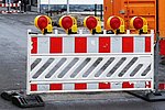 Absperrung B256