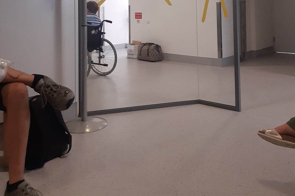 5 ½ Stunden in der Notaufnahme zerfetzen einem die Nerven