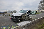 Schwerer Verkehrsunfall auf der L113 bei Maria Laach