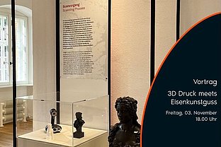 Vortrag: 3D Druck meets Eisenguss in der Krupp'sche Halle.