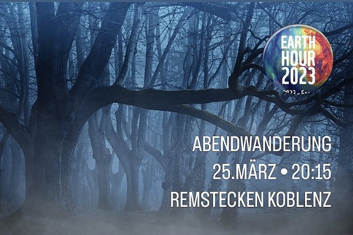 Die Zusammenkunft ist kostenlos und eine Empfehlung der Earth Hour Koblenz.