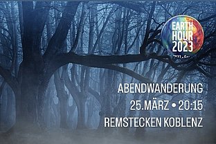 Die Zusammenkunft ist kostenlos und eine Empfehlung der Earth Hour Koblenz.