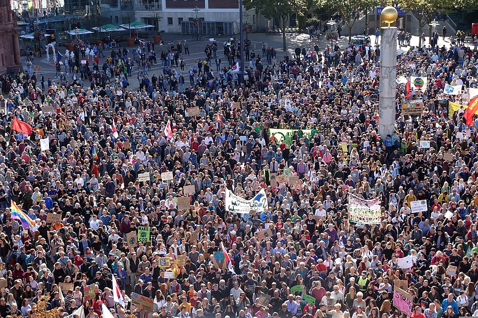 Demonstration gegen Menschenhandel am 14. Oktober in der Koblenzer Innenstadt