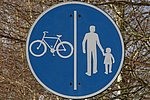 Symbolbild Rad-Gehweg