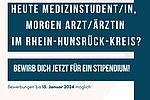 Medizinstipendium Rhein-Hunsrück-Kreis