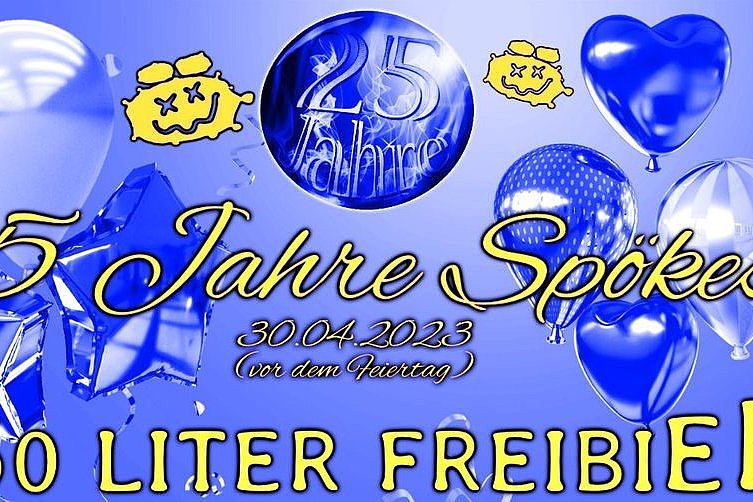 Vor 25 Jahren hat das Spökes erstmals seine Türen geöffnet und mit seinen Gästen zusammen an mehr als 9.000 Abenden gefeiert und getrunken.
