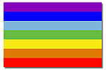 Symbolbild Regenbogenfahne