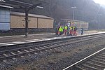 Person von Zug erfasst und tödlich verletzt am Bahnhof Kaub