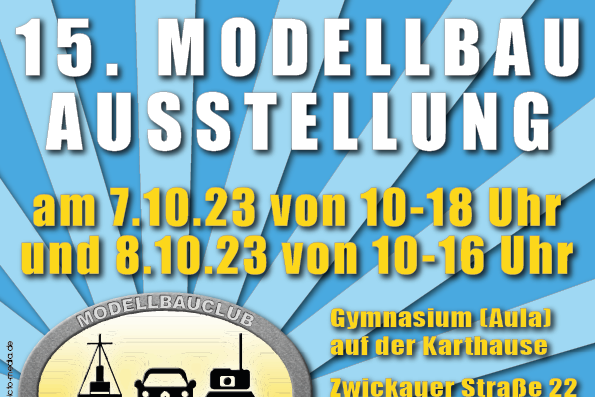 Modellbaufans kommen andiesem Wochenende wieder voll auf ihre Kosten.