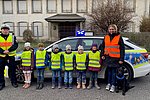Sicher über die Straße: Lahnsteins Kitakinder üben für den Schulweg