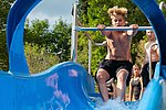 Wasserrutschwettbewerb im Nettetal Mayen
