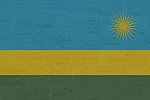 Nationalflagge Ruanda