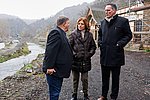 Ministerpräsidentin Dreyer und Innenminister Ebling im Ahrtal