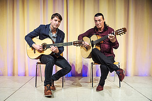 Lulo Reinhardts Acousic Lounge mit Daniel Stelter