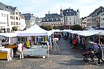 Stoff- und Tuchmarkt in Mayen