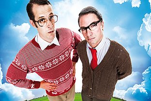 Willi und Ernst präsentieren ihr neues Programm "Zwei Pinguine vom Nordpol"