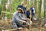 Baumpflanzaktion im Bendorfer Wald gestartet