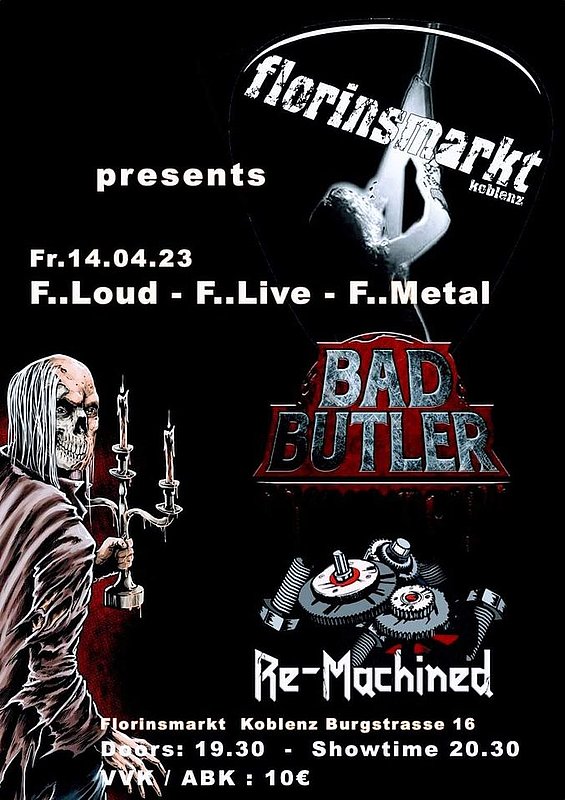 Einlass ist um 19.30 Uhr, los geht's gegen 20.30 Uhr.