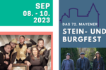 Mayens 72. Stein- und Burgfest: Vom Schlager-Himmel bis zum Kölsch-Feuerwerk