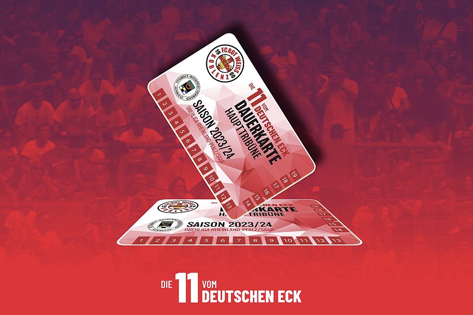 Kartenvorverkauf für DFB-Pokalspiel zwischen FC Rot-Weiss Koblenz und 1. FC Kaiserslautern beginnt