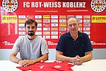 Christian Noll und Neuzugang Nils Lihsek