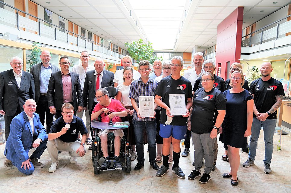 Gruppenfoto Preisträger des Karl-Heinz Thommes Preises