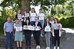 Gewinnerinnen Malwettbewerb "Mosaik der Kulturen 2022"