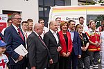 Bundeskanzler Olaf Scholz und Ministerpräsidentin Malu Dreyer in Koblenz