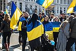 Demonstrationszug in Koblenz: „Independence Day of Ukraine“ am 24. August