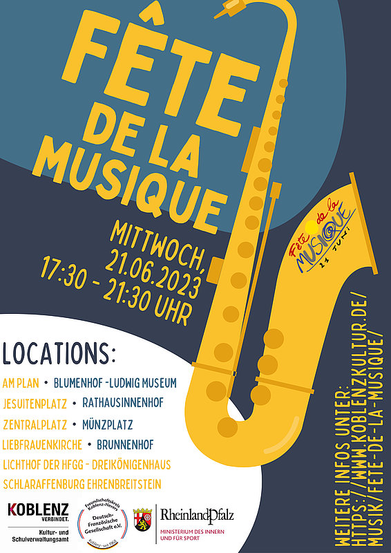 Am Mittwoch findet erstmals die Fête de la Musique in Koblenz statt. 