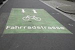 Symbolbild Fahrradstraße