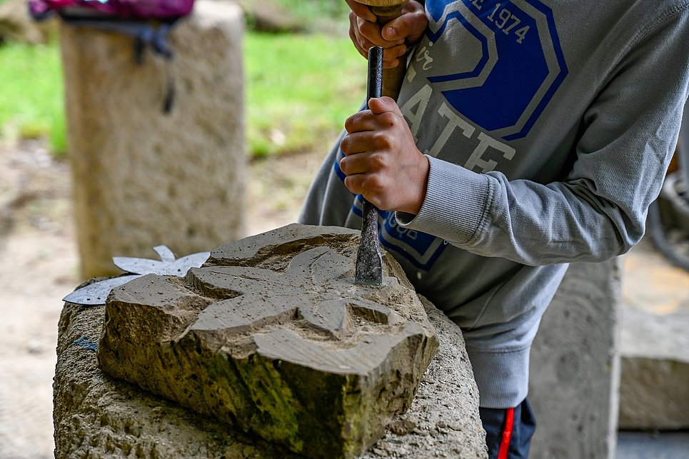  Geo for kids Tuffsteinhämmerkurs für Kinder bis 16 Jahre