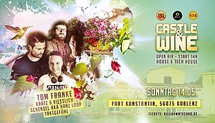 Am kommenden Sonntag startet das erste Castle & Wine Open Air Festival auf dem Fort Konstantin mit der kompletten S38 Kickdown Crew.