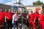 Oberbürgermeister Langner bei der DLRG Koblenz
