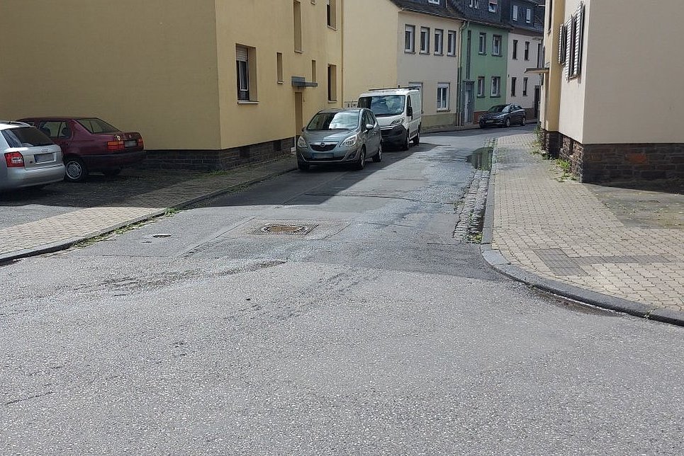 Einmündungsbereich der Dominicusstraße in die Bogenstraße