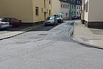Einmündungsbereich der Dominicusstraße in die Bogenstraße