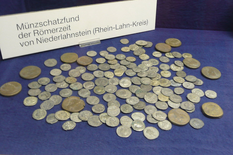 Vor 50 Jahren: Römischer Schatzfund in Lahnstein