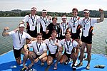 Jonas Wiesen steuert Deutschlandachter zu Bronze bei den 2. Weltcuprennen in Varese