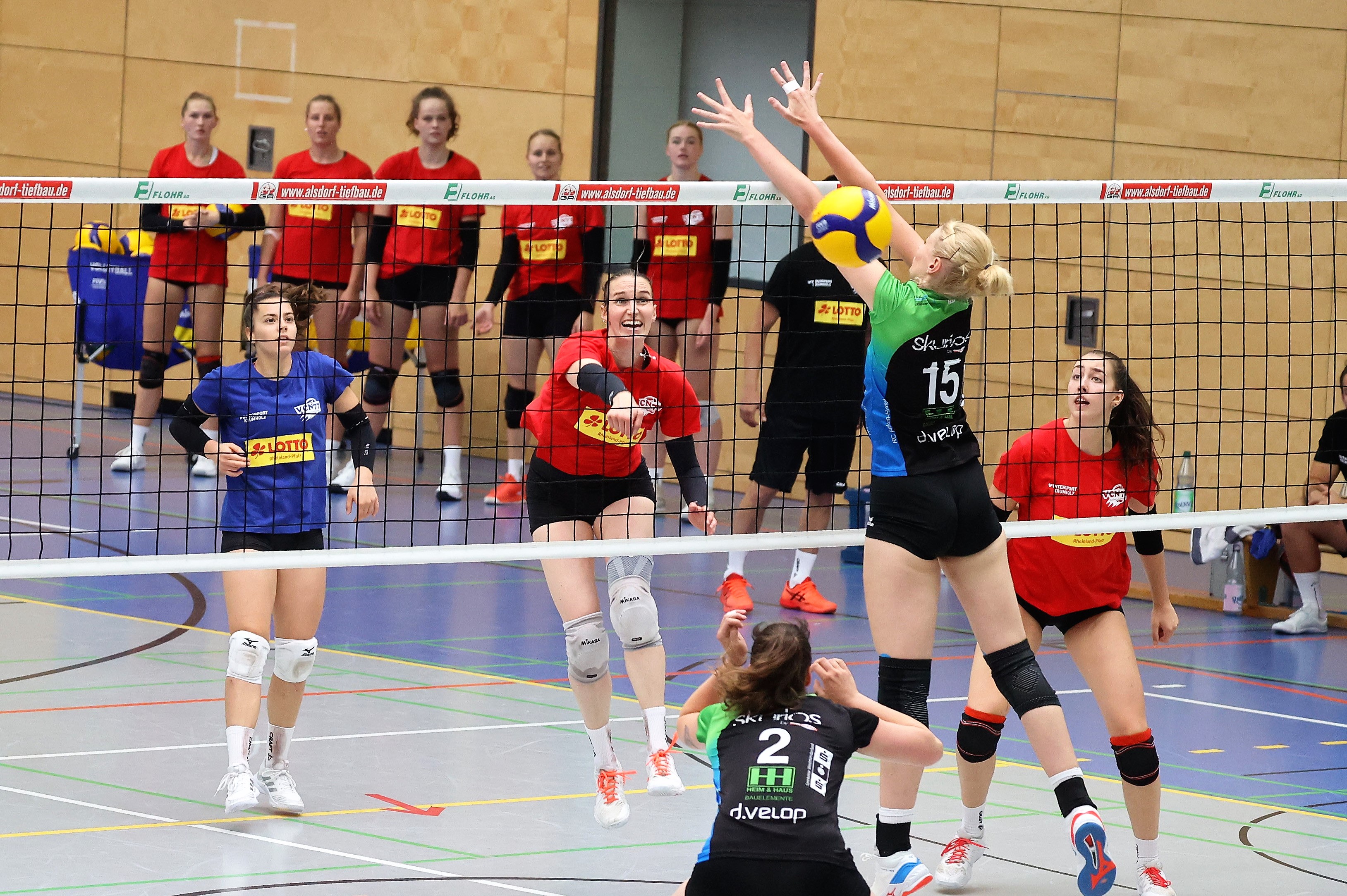 Spielbericht: VC Neuwied 77 - Skurios Volleys Borken