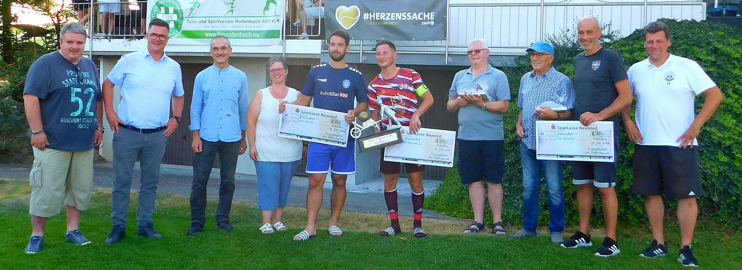 Siegerehrung Deichstadtpokal Neuwied
